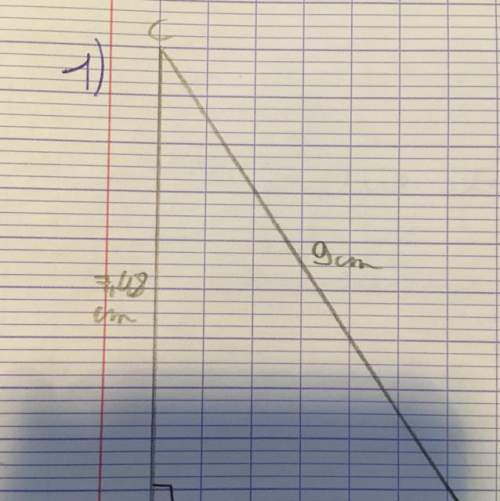 Calculer la mesure de l’angle ab̂c, arrondir au degrés près.  ab= 5cm ac= 7,48 cm&lt;