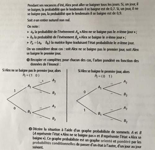 Pouvez-vous m’aider mon exercice de maths (spé)  je bloque la question 4 et 6 j ai besoin des